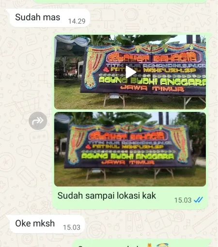 Pengiriman Papan Bunga Tambun Utara