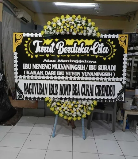 Papan Bunga Duka Tambun Utara