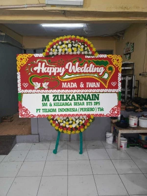 Papan Bunga di Tambun Utara