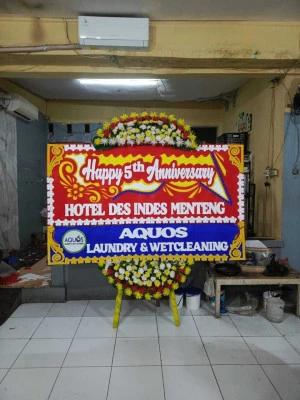 Papan Bunga di Tambun Utara