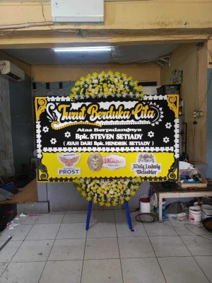 Papan Bunga di Tambun Utara